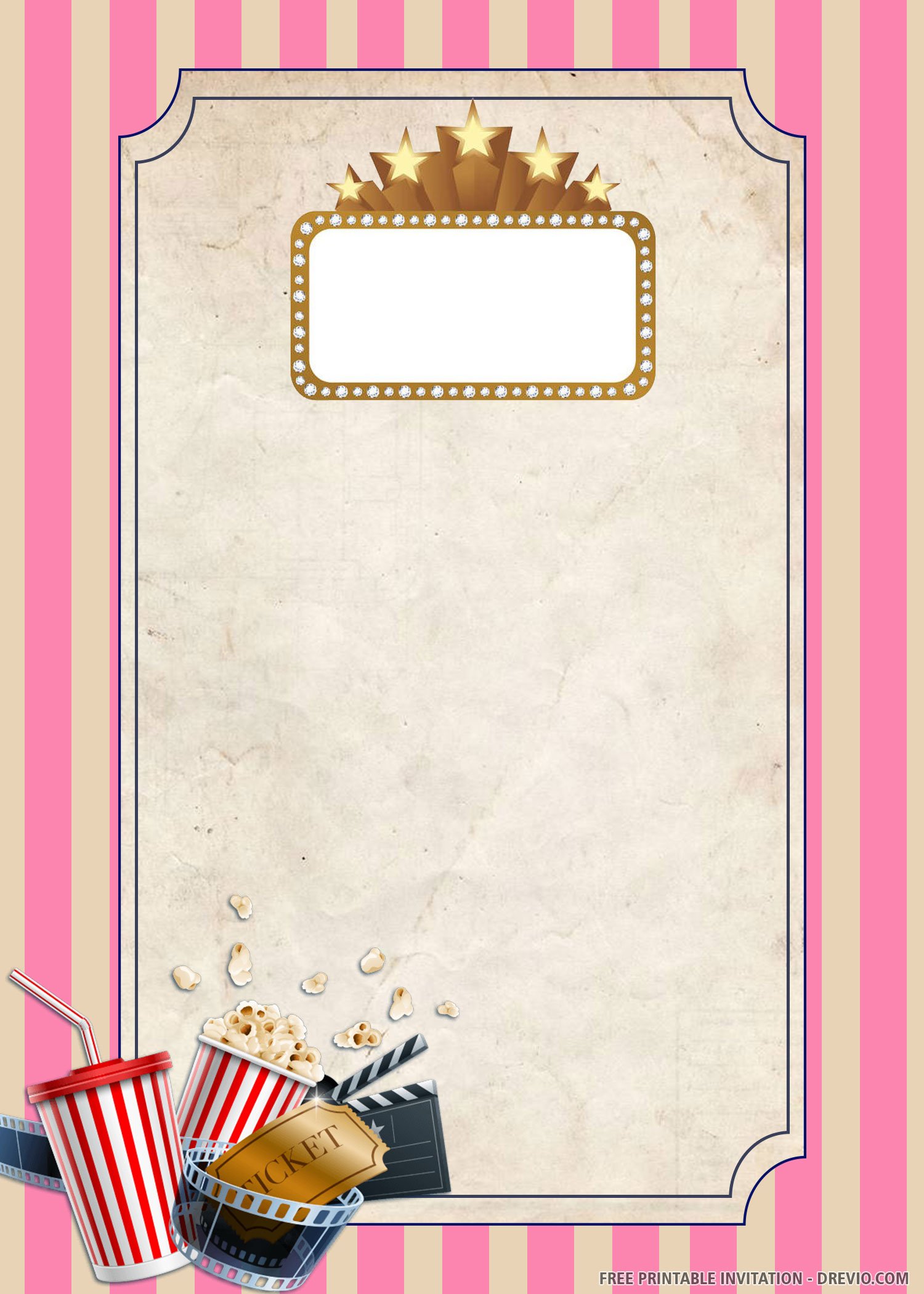 Movie Night Invitation 1