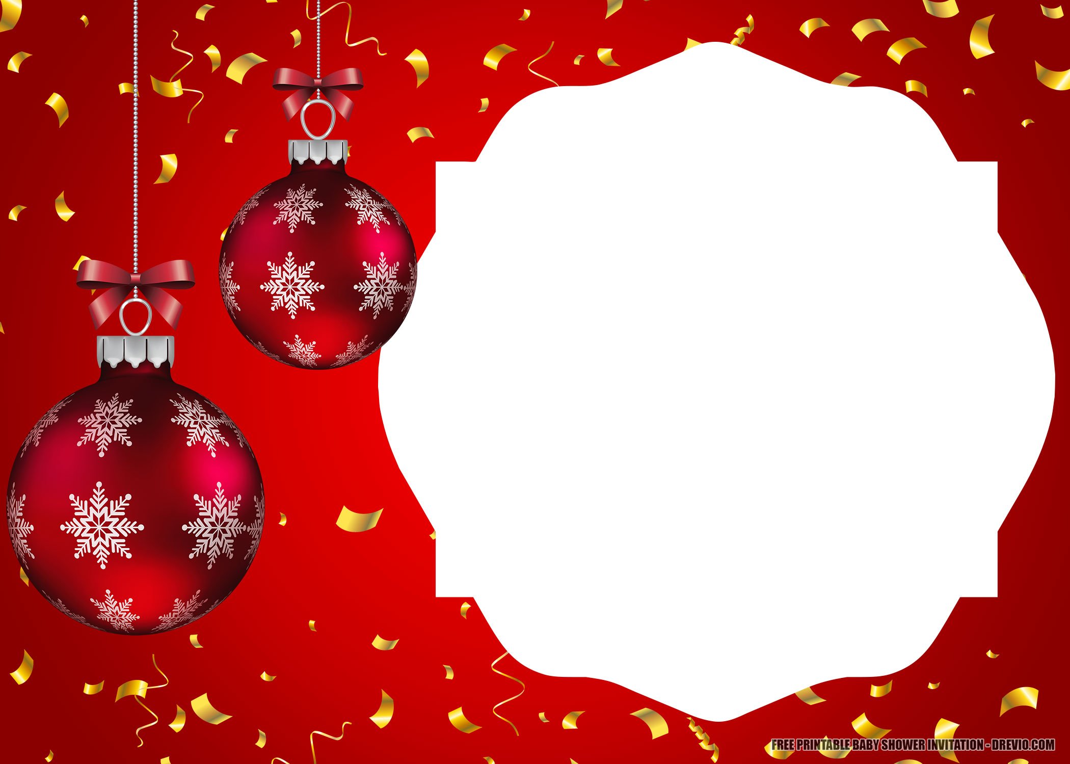 Printable Holiday Party Invitations 5