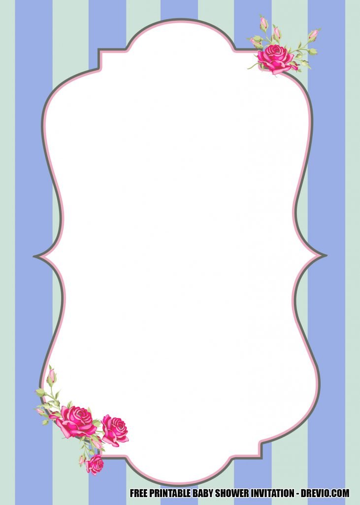 Shabby Chic Bridal Shower Invitation 3