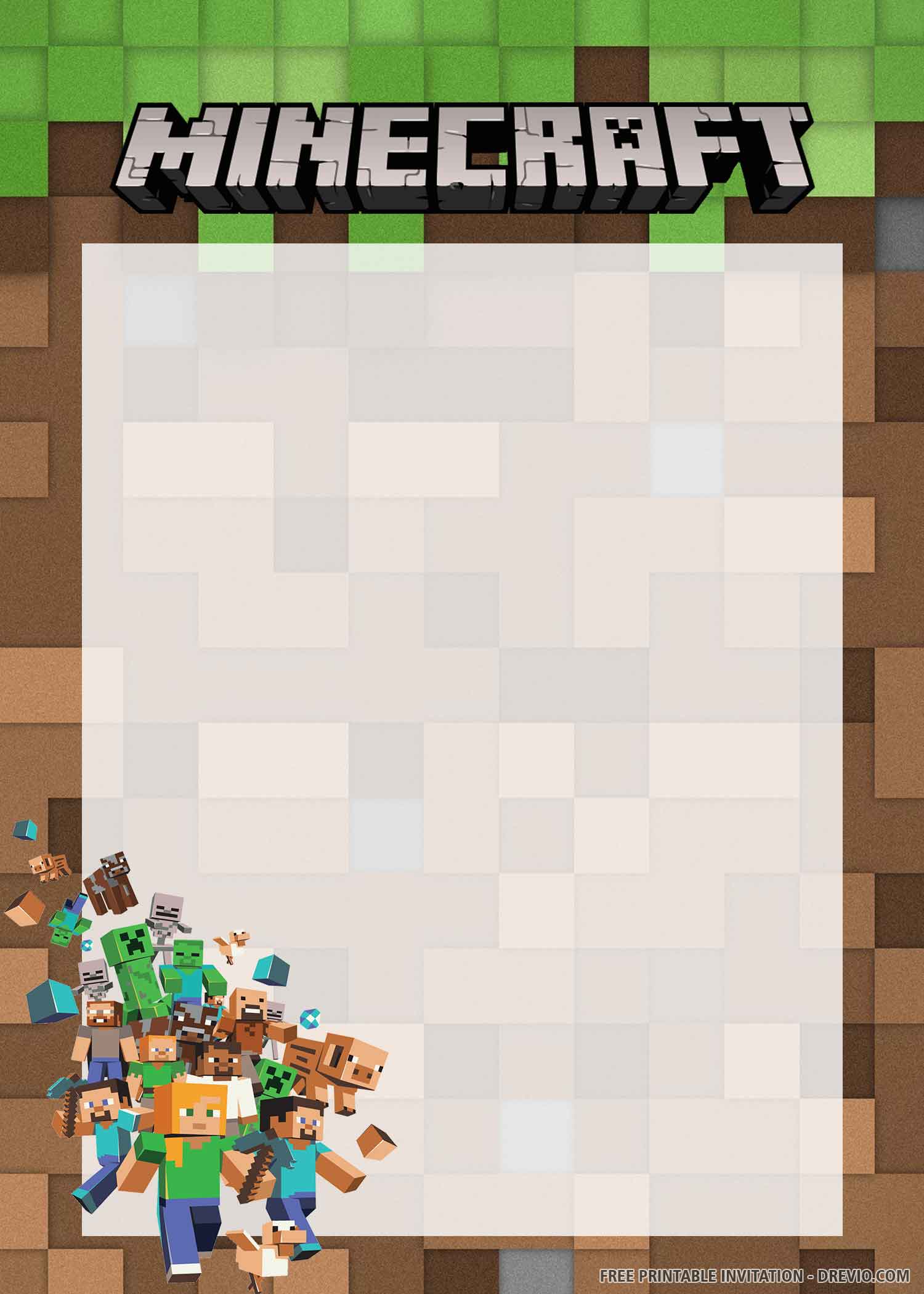 Video Game Invitation INSTANT 1