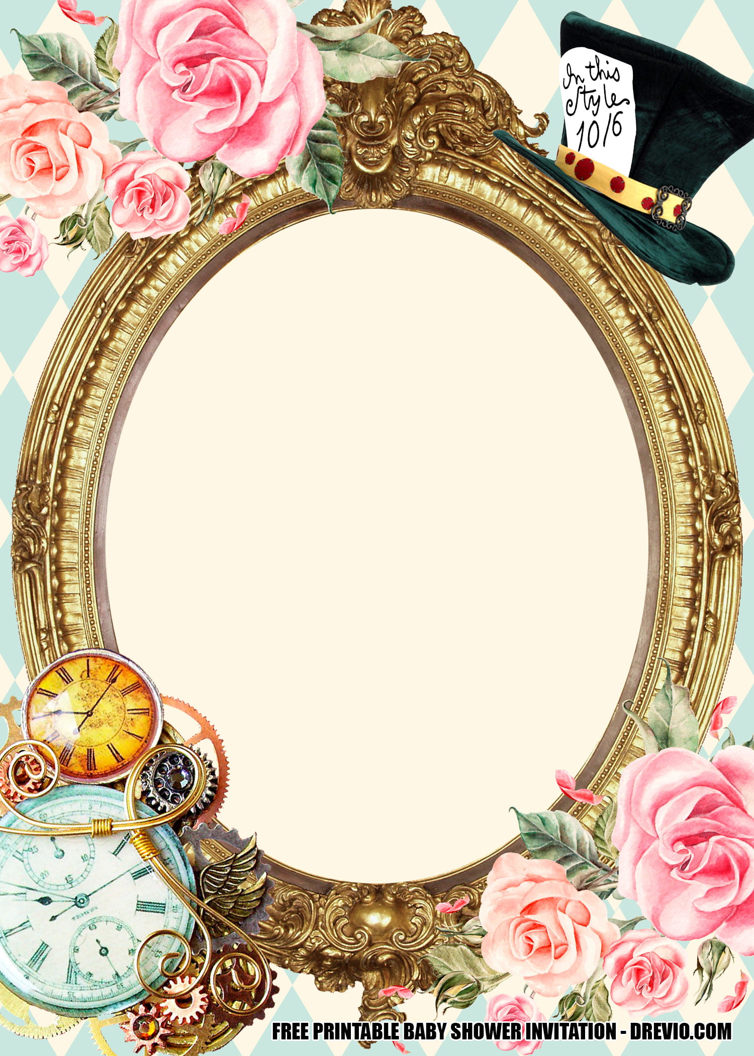 Wonderland Theme Baby Shower 2
