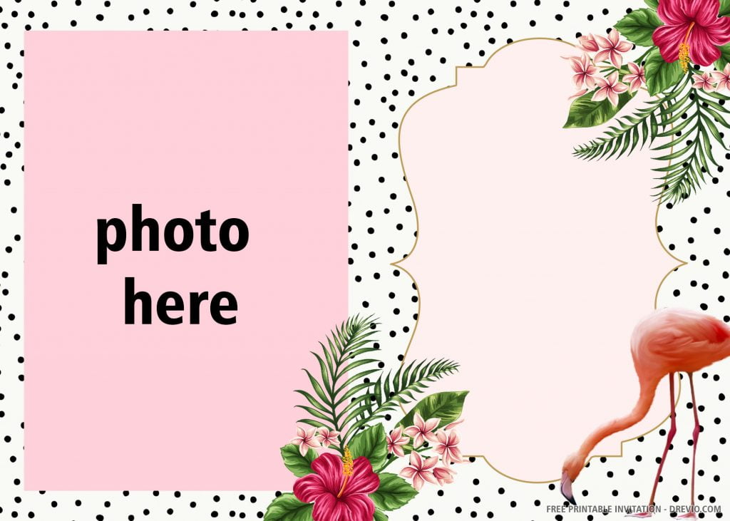 pink flamingo invitation 5