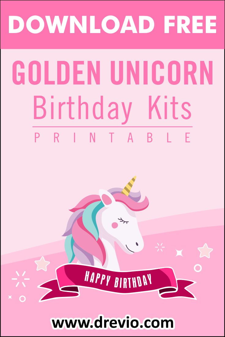 Golden Unicorn Pinterest