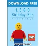 (FREE PRINTABLE) – LEGO Birthday Party Kits Templates