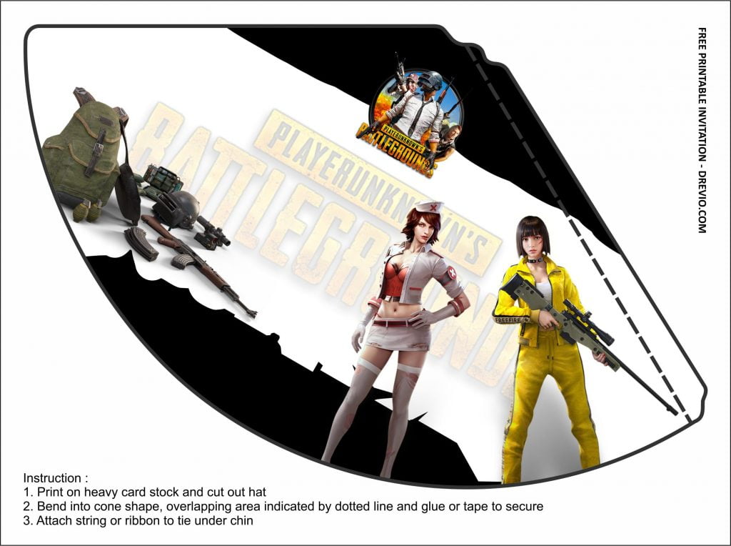 PUBG Hat Templates