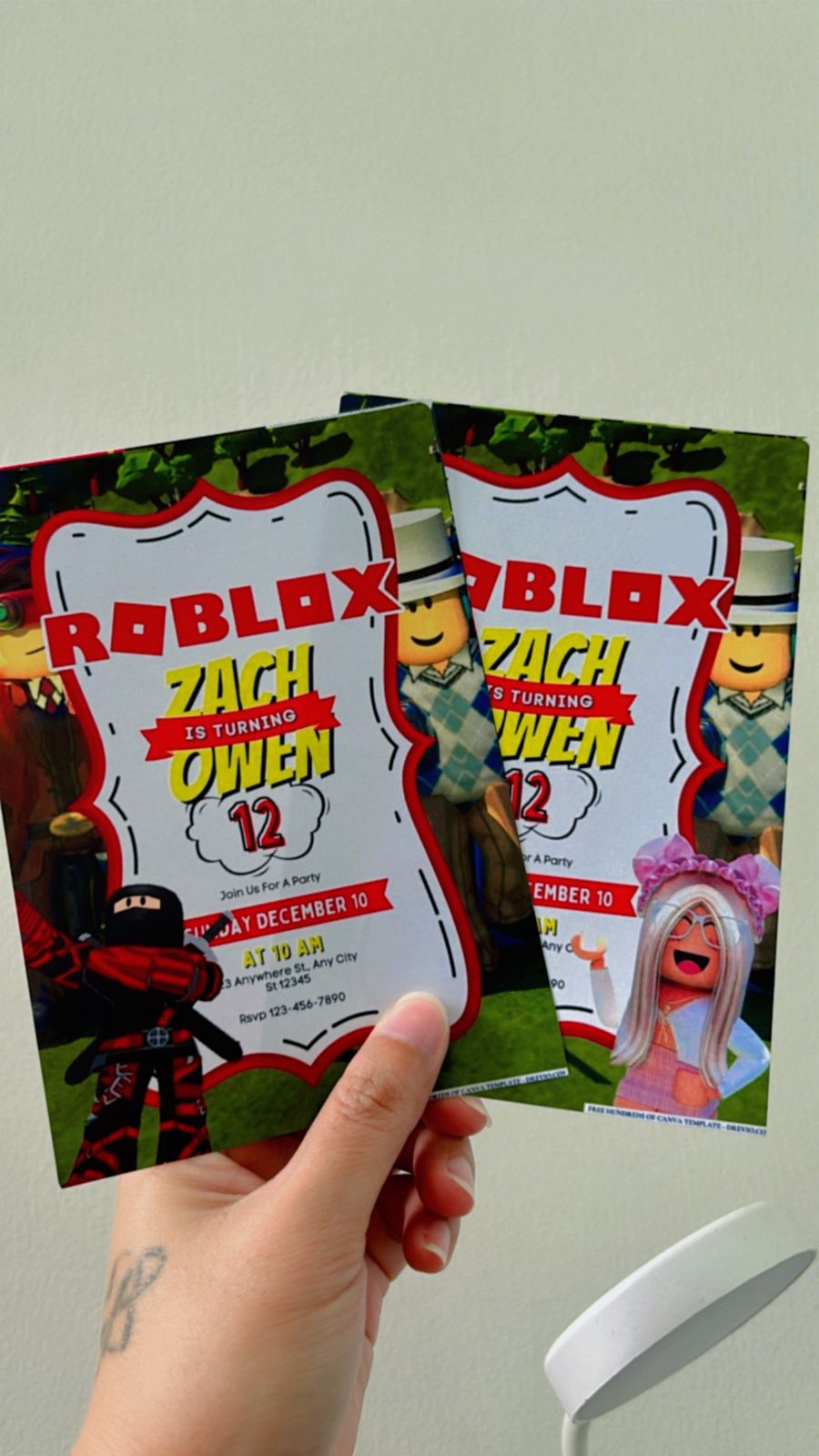 Roblox Invitation