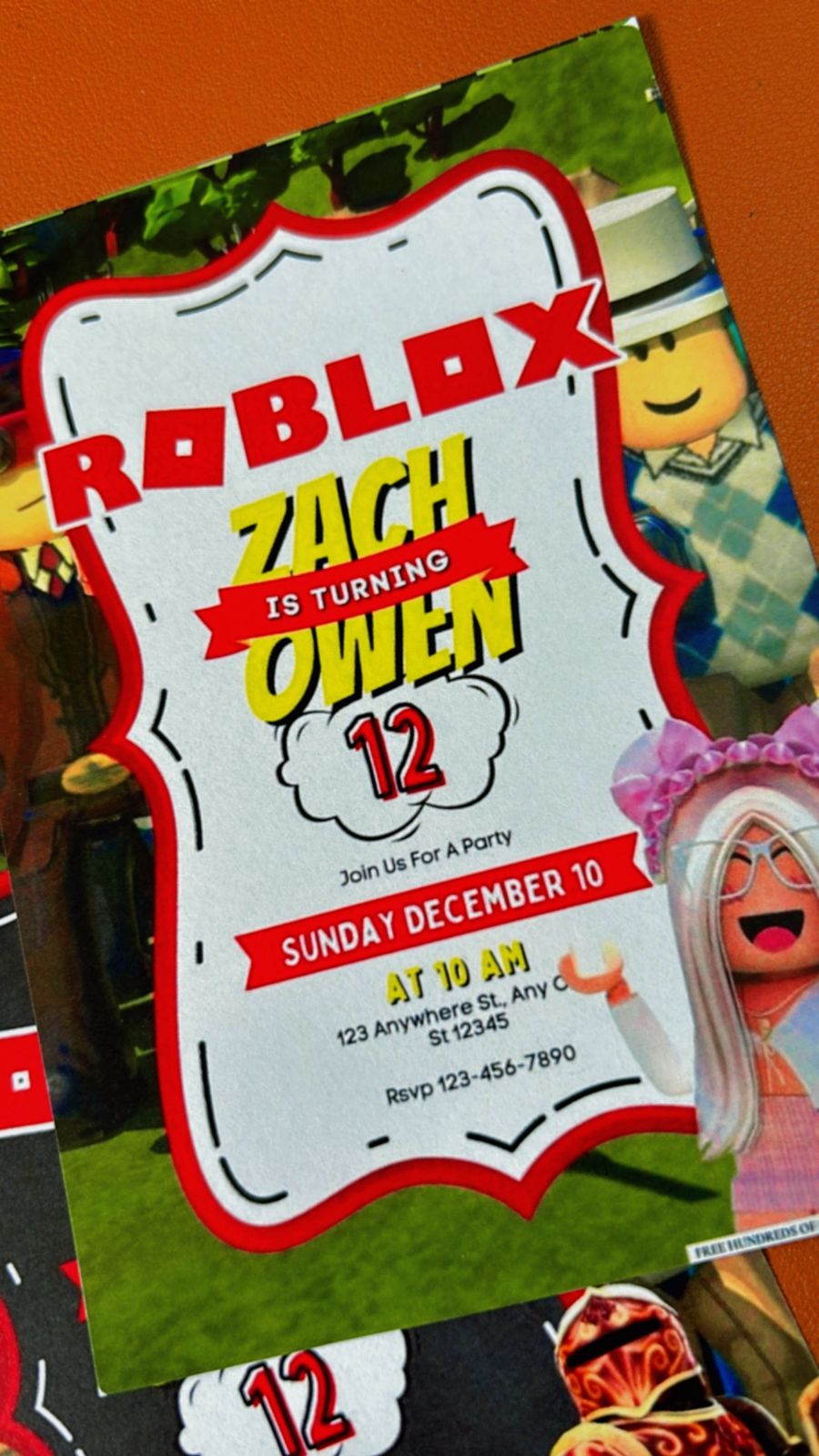 Roblox Invitation