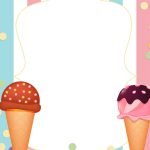 (FREE PRINTABLE) – Ice Cream Birthday Invitation Templates