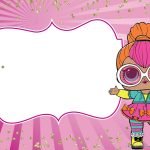 (FREE PRINTABLE) – LOL Dolls Surprise Birthday Invitation Templates