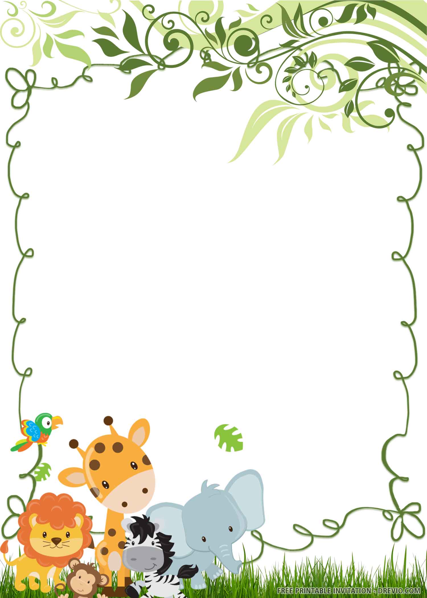 Wild One Birthday Invitation