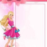 (FREE PRINTABLE) – Barbie Dream House Birthday Invitation Templates