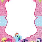 (FREE PRINTABLE) – My Little Pony Invitation Templates
