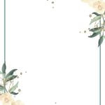 (FREE Printable) – Boho Flower Invitation Templates