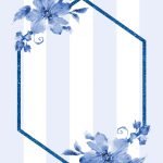 (FREE Printable) – Dusty Blue Invitation Templates
