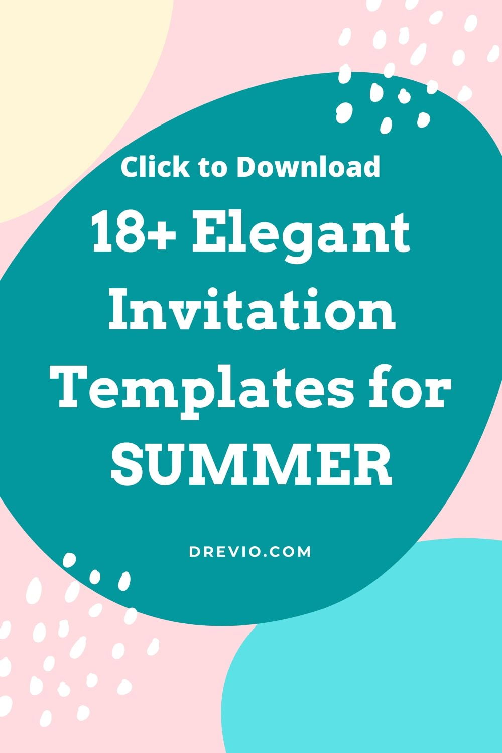 18 Elegant Invitation Templates for Summer