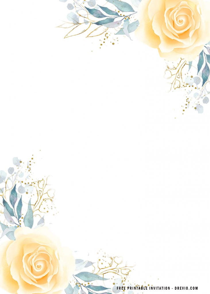 Floral Greenery Watercolor