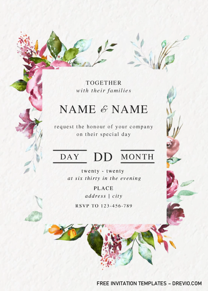Modern Floral D