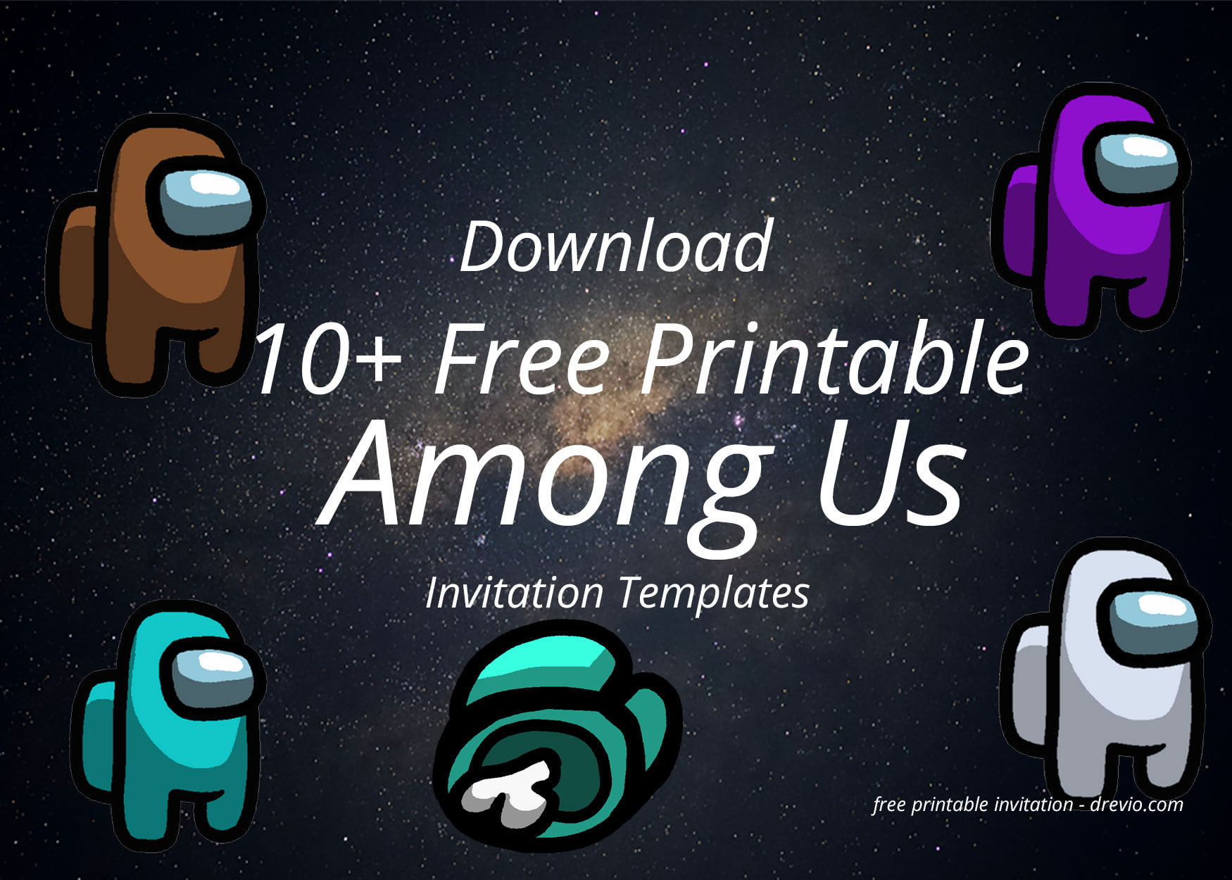 10 Among US Invitation