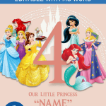 Disney Princess Birthday Invitation Templates – Editable With MS Word