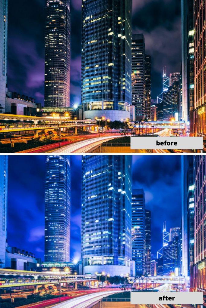 Sparklio City Night Mobile Presets