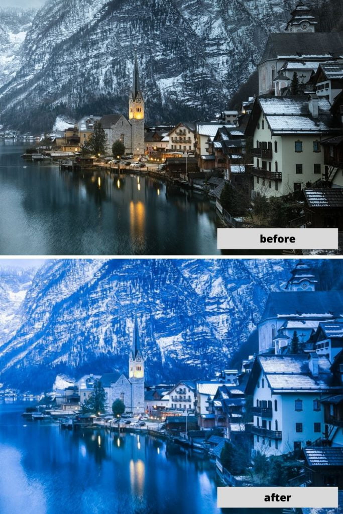 Sparklio Mountain Cold mobile presets