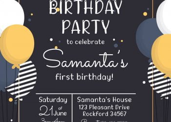 7+ Cute And Fun Birthday Invitation Templates For All Ages