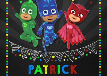 10+ PJ Masks Birthday Invitation Templates