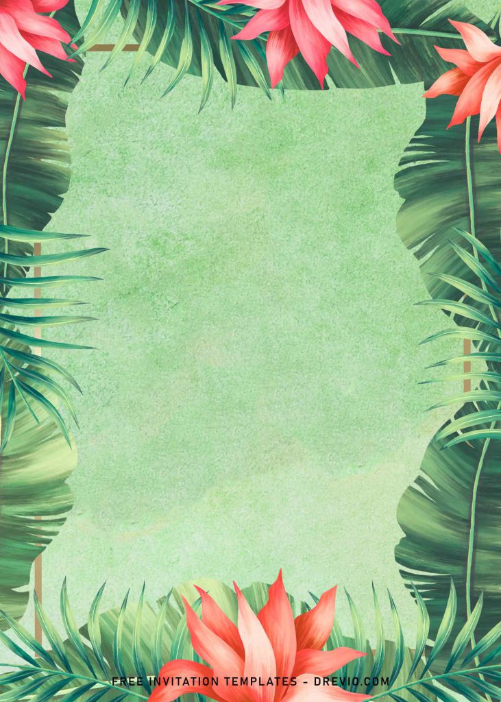 7+ Rustic Watercolor Leaves Birthday Invitation Templates and has