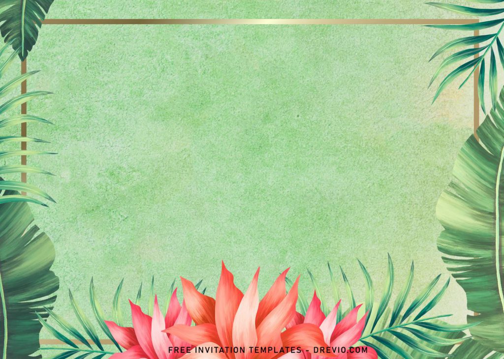 7+ Rustic Watercolor Leaves Birthday Invitation Templates and has rustic paper background
