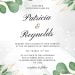 7+ Watercolor Leaves Wedding Invitation Templates