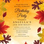 8+ Foliage Birthday Invitation Templates For Your Kid’s Birthday Party