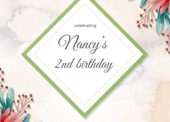 10+ Stunning Floral Wreath Birthday Invitation Templates For Best Spring Birthday Party