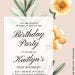 11+ Aesthetic Spring Floral Birthday Invitation Templates