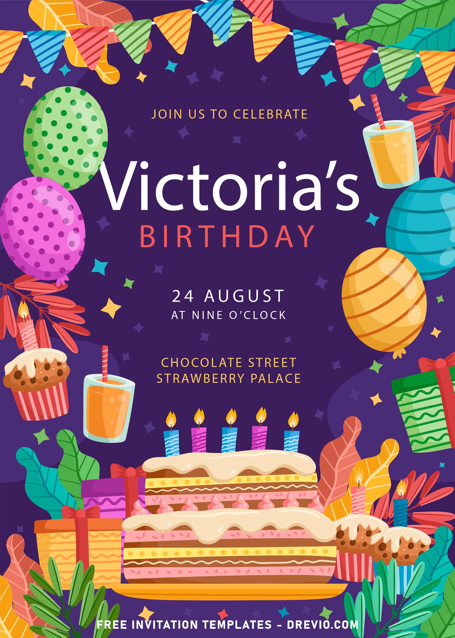 7+ Fun Birthday Invitation Templates For Your Kid’s Upcoming Birthday Party