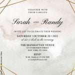 7+ Watercolor Geometric Wedding Invitation Templates