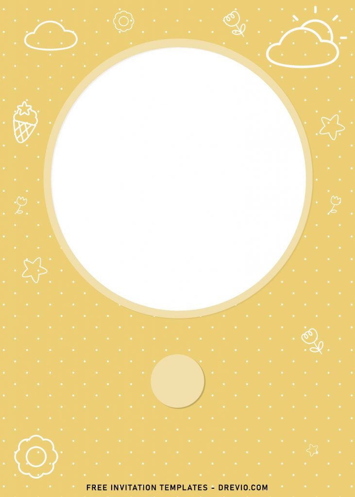 8+ Cute Doodles Kids Birthday Invitation Templates and has 