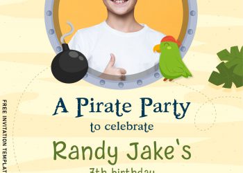 9+ Cute Pirate Birthday Invitation Templates