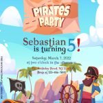 7+ Personalized Pirate Birthday Invitation Templates For Any Ages