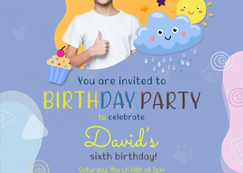 8+ Colorful Hand Drawn Birthday Invitation Templates For Your Kid’s Birthday