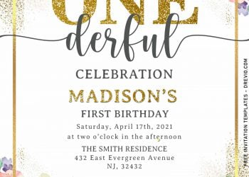 9+ Enchanting Floral Birthday Invitation Templates