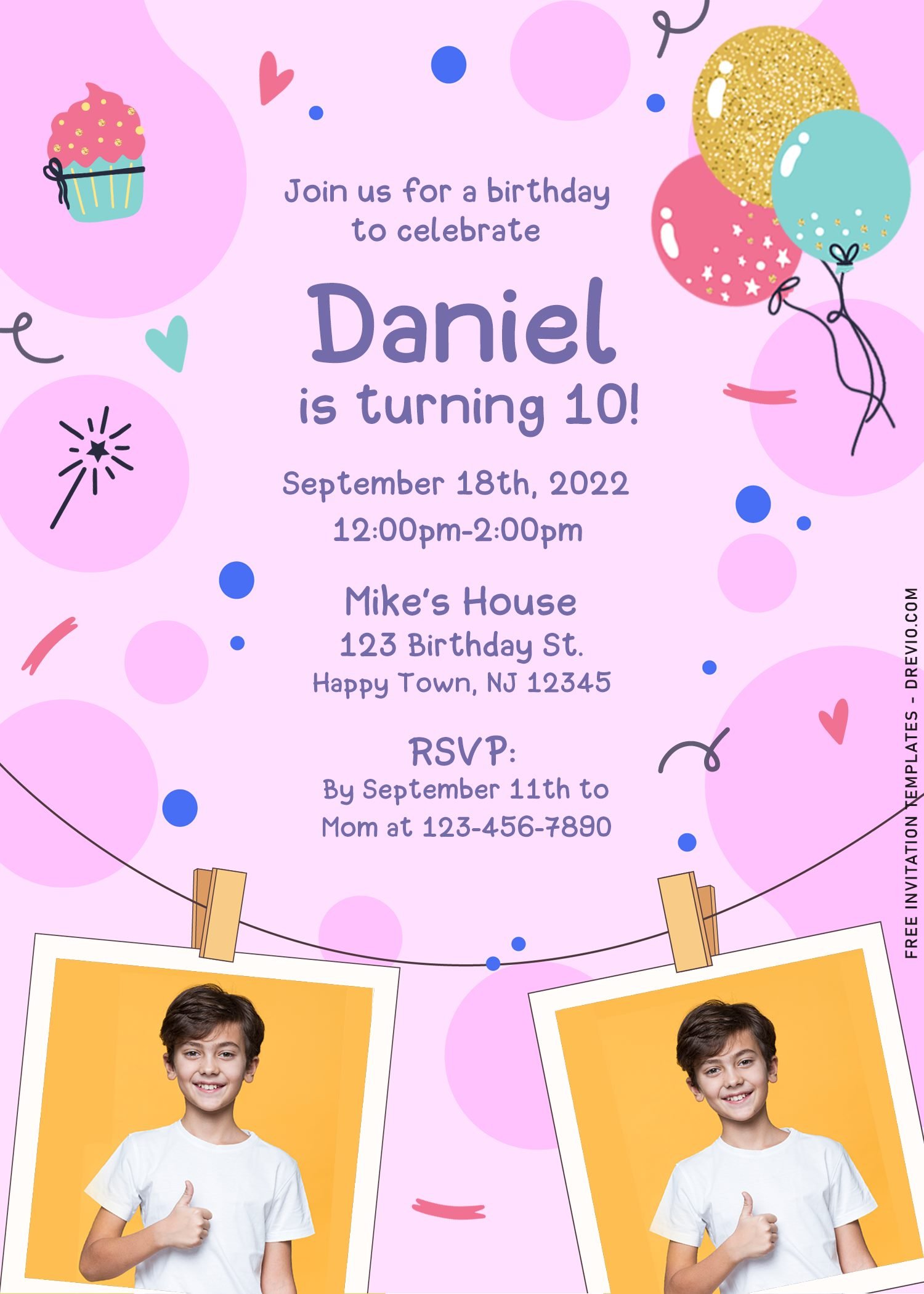 11+ Fun Kids Birthday Invitation Templates For Your Kid’s Upcoming Birthday