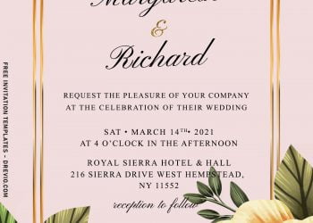7+ Beautiful Hand Drawn Wedding Invitation Templates