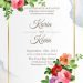 7 Beautiful Watercolor Wedding Invitation Templates