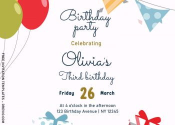 7+ Fun Party Birthday Invitation Templates
