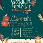 7+ Woodland Birthday Invitation Templates For Your Little Animal Lover Birthday