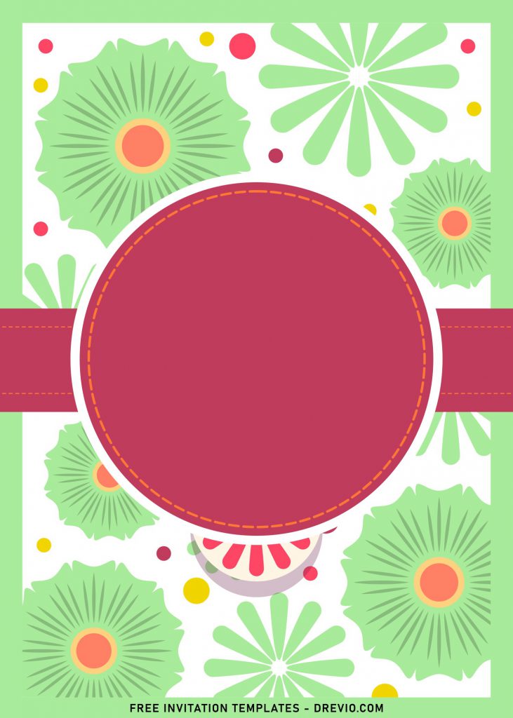 8+ Holiday Spring Birthday Invitation Templates with beautiful floral patterns