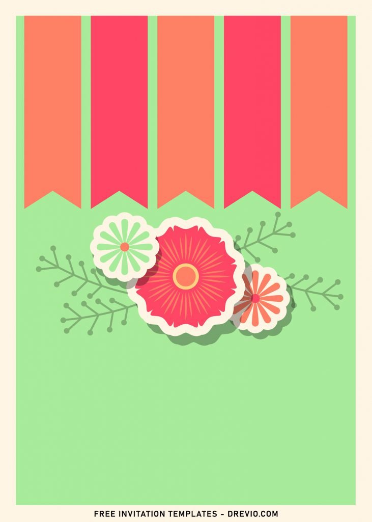 8+ Holiday Spring Birthday Invitation Templates with beautiful floral patch