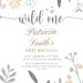 9+ Boho Greenery Wild One Birthday Invitation Templates