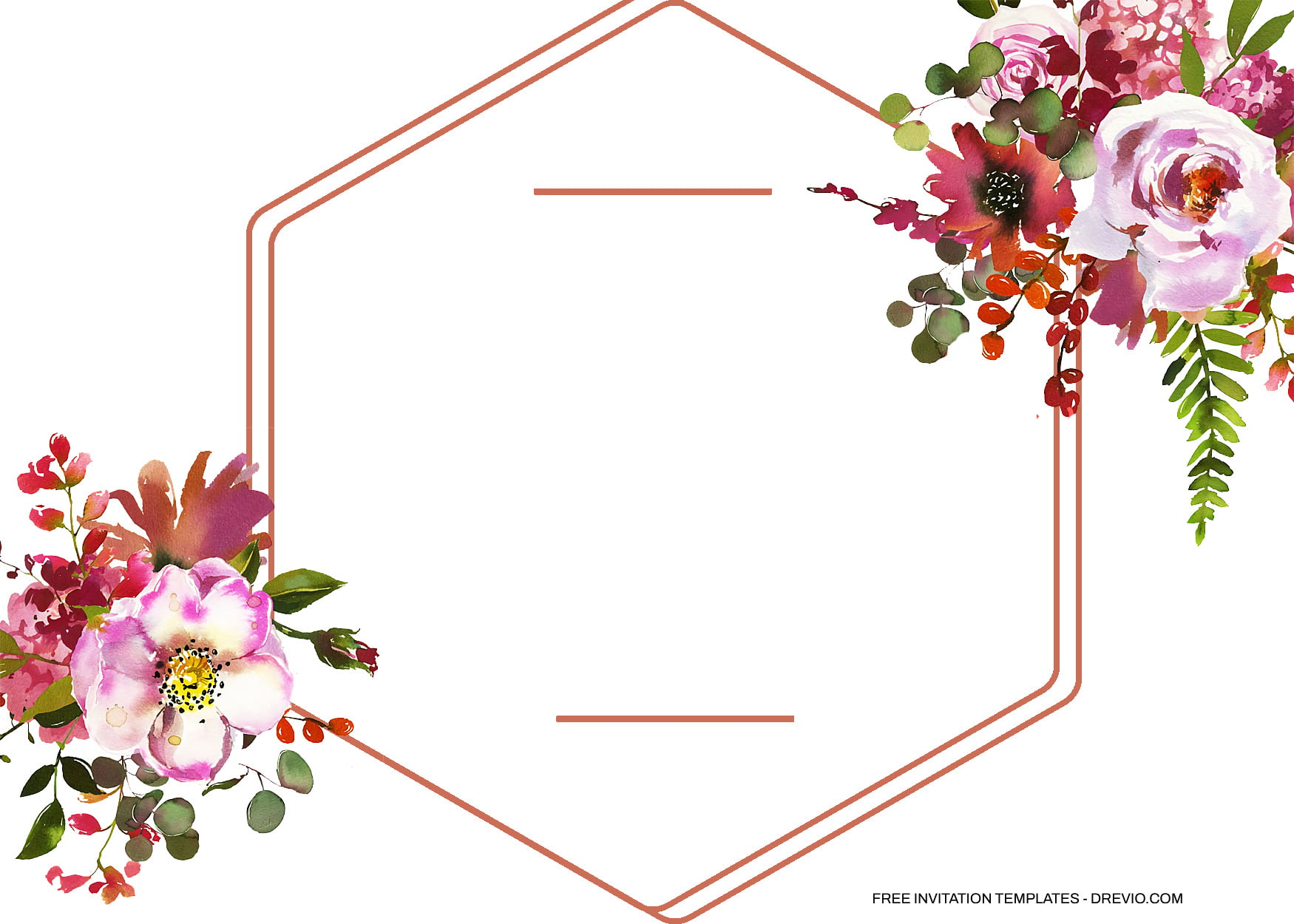 8+ Magenta Blush Floral For Invitation Templates