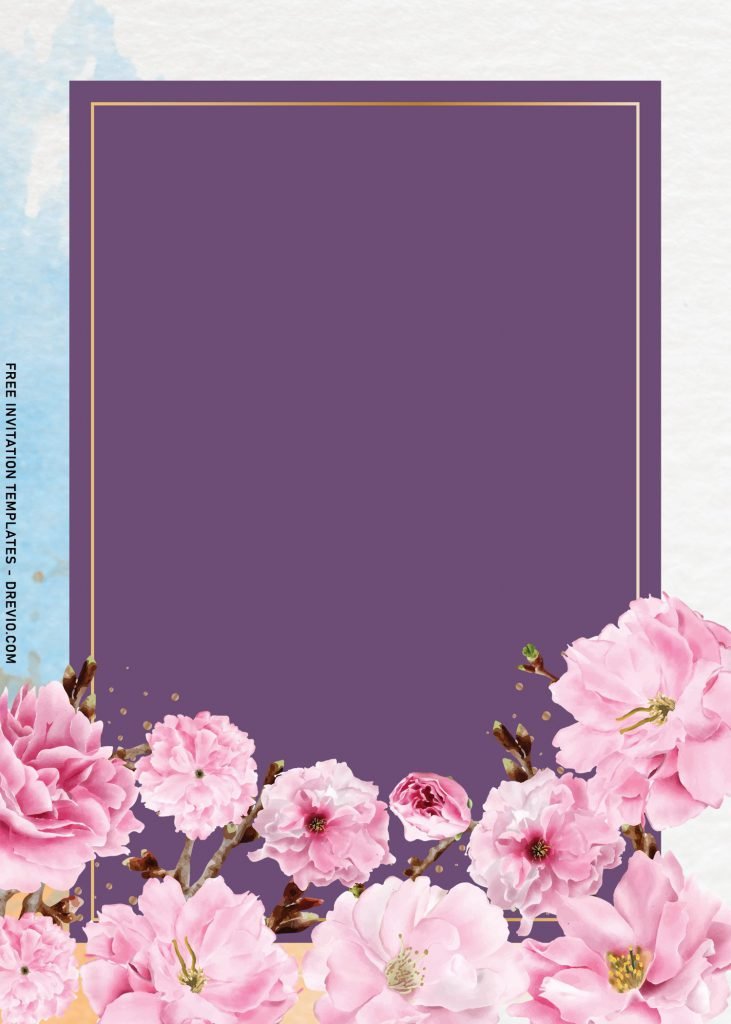 11 Aesthetic Flowers Birthday Invitation Templates